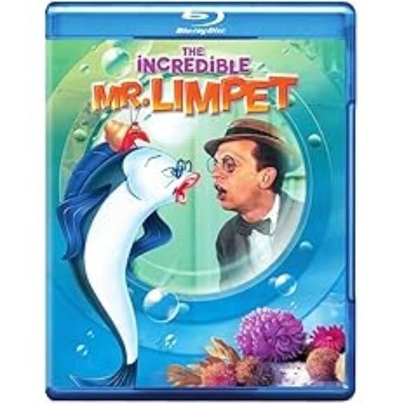 NEW! The Incredible Mr. Limpit [Blu-ray] - Picture 1 of 1